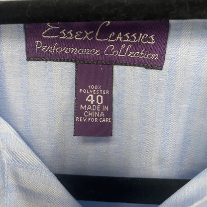 USED Essex Classics Ladies English long sleeve top 40 Blue