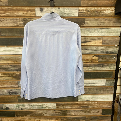 USED Essex Classics Ladies English long sleeve top 40 Blue