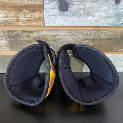 USED Hot Headstalls Bell Boots Medium Yellow/Black