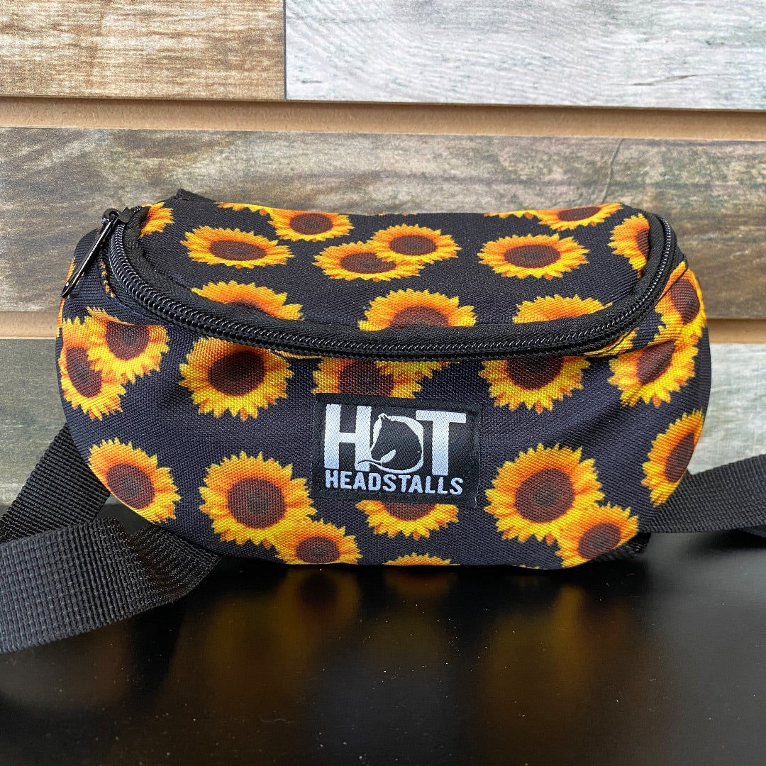 USED Hot Headstalls Saddle Bag  Yellow/Black