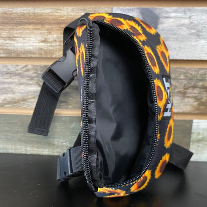 USED Hot Headstalls Saddle Bag  Yellow/Black