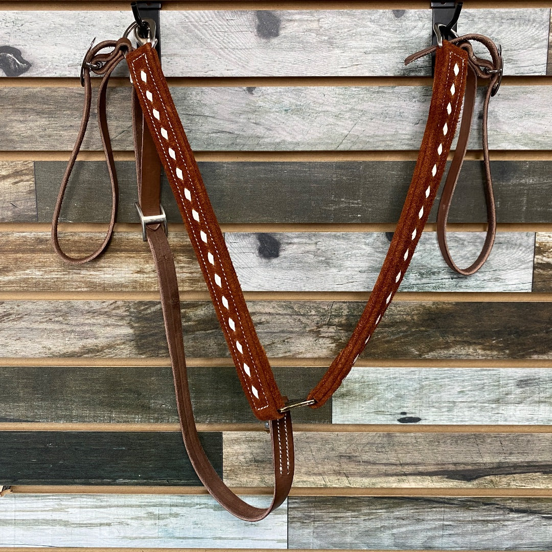 USED WhinneyWear Western Breast Collar Horse Rust/White