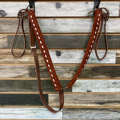 USED WhinneyWear Western Breast Collar Horse Rust/White