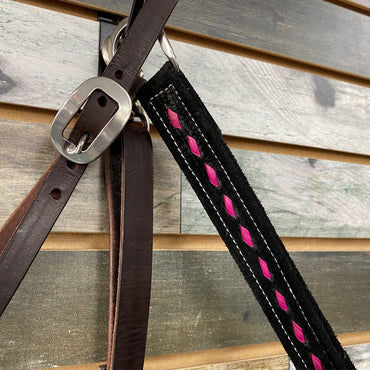 USED WhinneyWear Western Breast Collar Horse Hot Pink