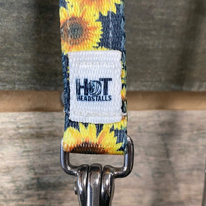 USED Hot Headstalls Western One Ear Headstall Horse Yellow/Black