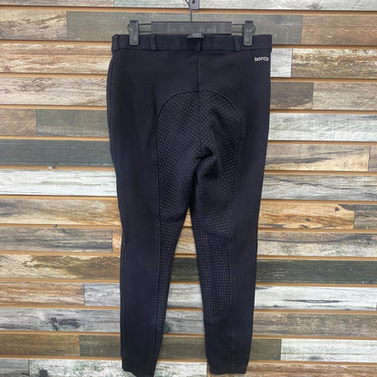 USED Horze Ladies English Breeches Full Seat 28" Black