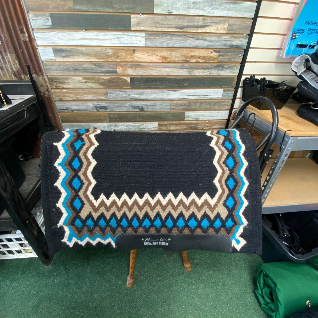 USED Pro Choice Western Saddle Pads Horse Black