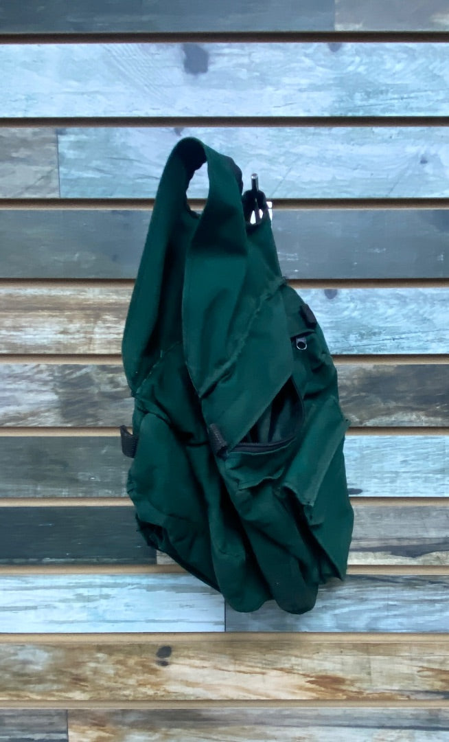USED Triple E Canvas Pommel Bag  Green