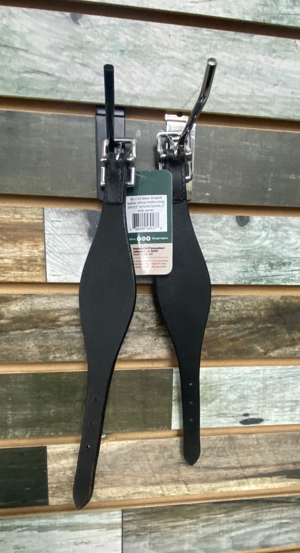 USED Tough1 Stirrup Hobble Straps  Black