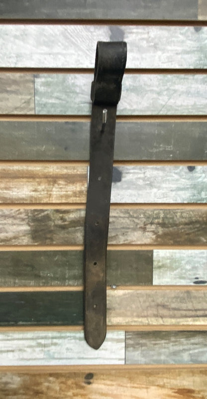 USED Black Leather Off Billet