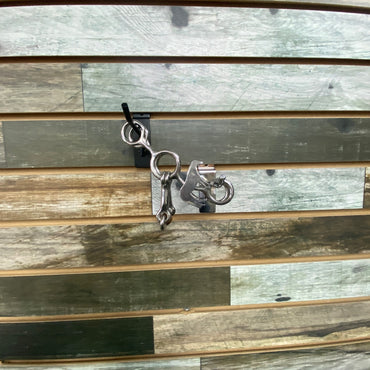 USED  Junior Cowhorse Bit with Horse Detail | 5" Mouthpiece