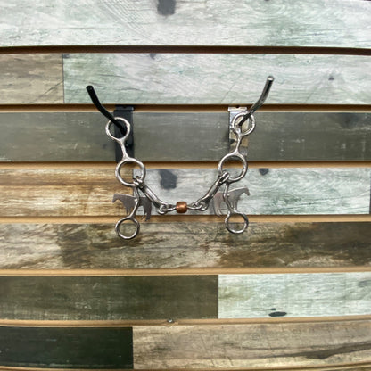 USED  Junior Cowhorse Bit with Horse Detail | 5" Mouthpiece