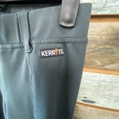 USED Kerrits Youth Extended Silicone Knee Patch Tights | Size Youth Medium