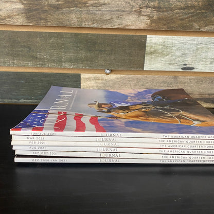 USED AQHA AQHA Journals 2021 10” x 8” Multi