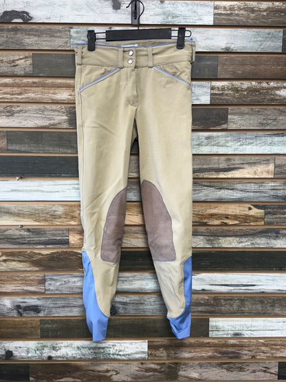 USED Dover Saddlery Women's Knee Patch Breeches | US24