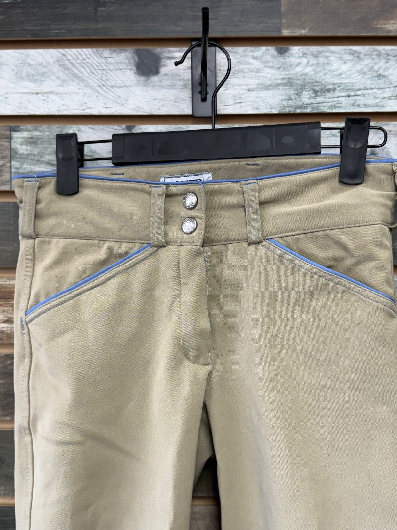 USED Dover Saddlery Women's Knee Patch Breeches | US24