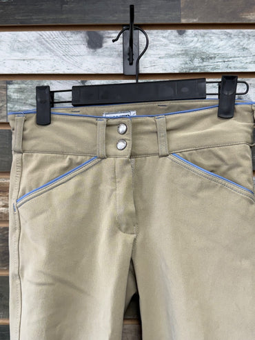 USED Dover Saddlery Women's Knee Patch Breeches | US24