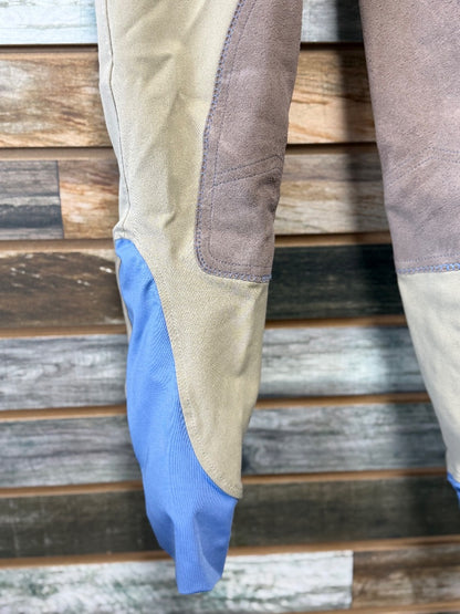 USED Dover Saddlery Women's Knee Patch Breeches | US24