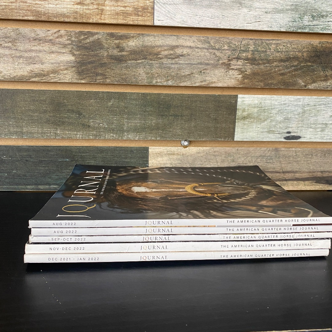 USED AQHA AQHA Journals 2022 10” x 8” Multi