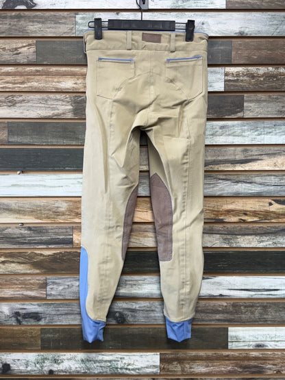 USED Dover Saddlery Women's Knee Patch Breeches | US24