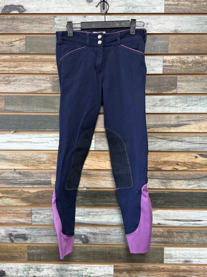 USED Dover Saddlery Women's Knee Patch Breeches | US24