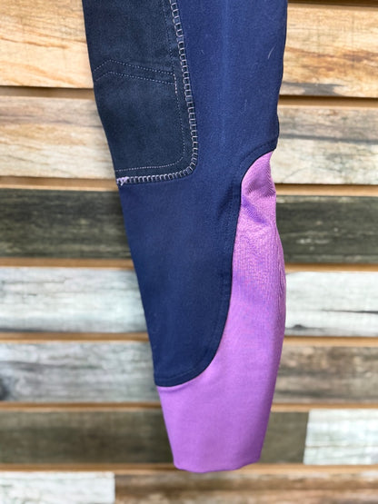 USED Dover Saddlery Women's Knee Patch Breeches | US24