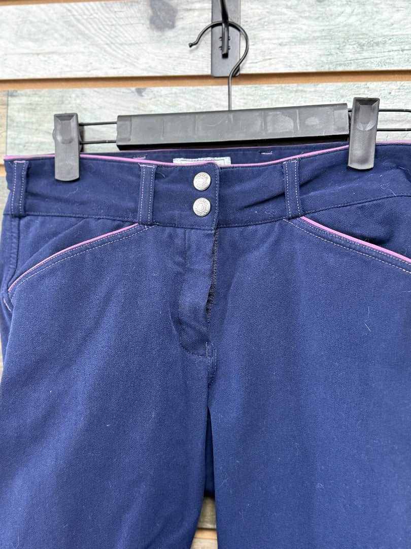 USED Dover Saddlery Women's Knee Patch Breeches | US24