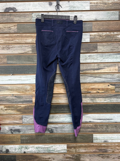 USED Dover Saddlery Women's Knee Patch Breeches | US24