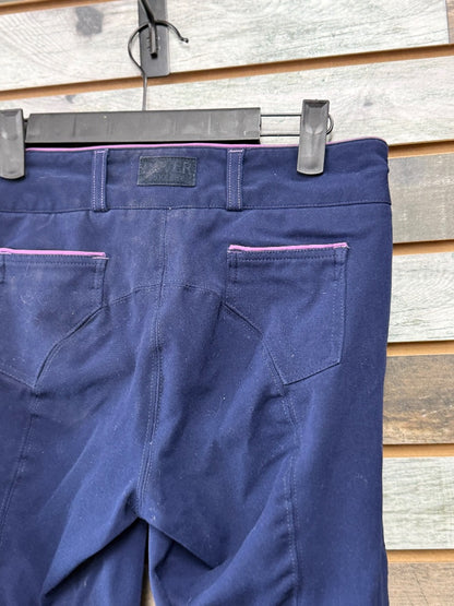 USED Dover Saddlery Women's Knee Patch Breeches | US24