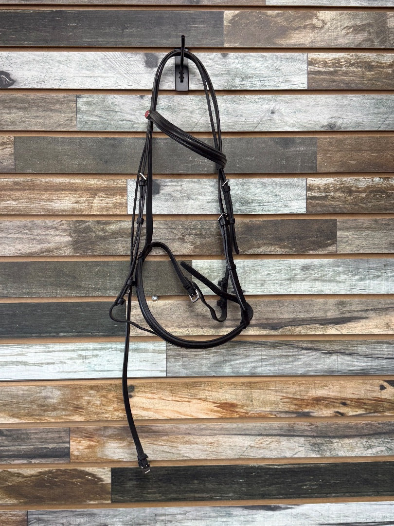USED Courbette Dressage Bridle Full Black