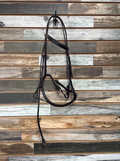 USED Courbette Dressage Bridle Full Black