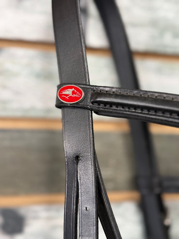 USED Courbette Dressage Bridle Full Black