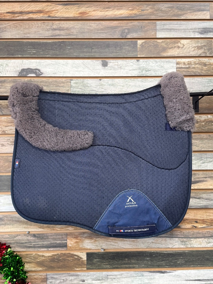 USED PEI Dressage Wool Support Pad Full Navy