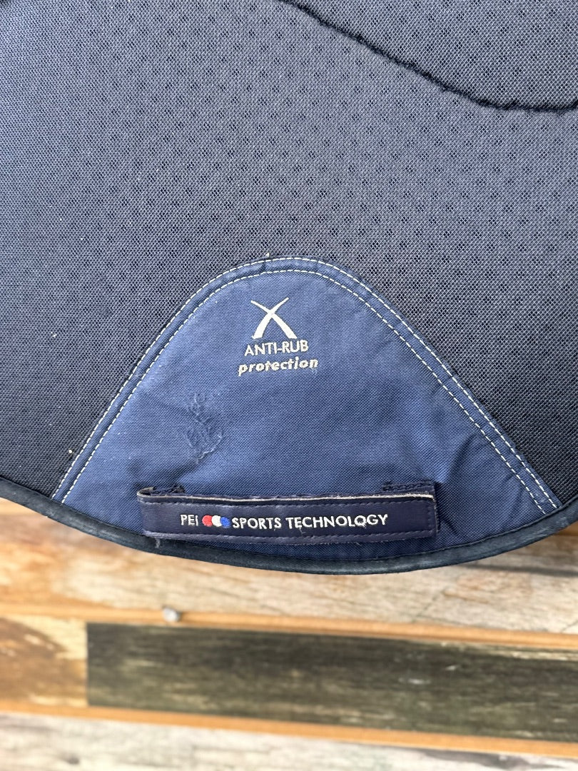 USED PEI Dressage Wool Support Pad Full Navy