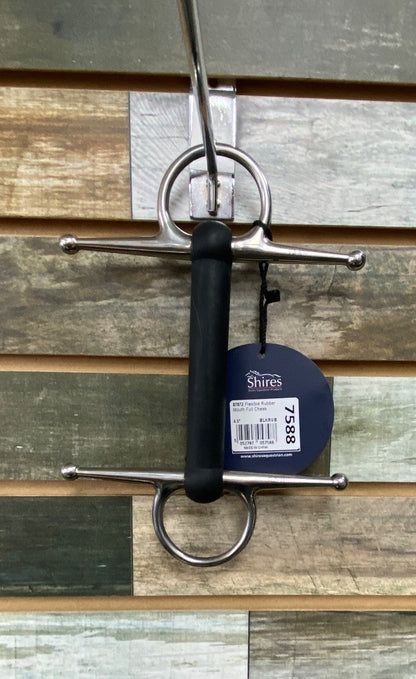 USED Shires Full Cheek Rubber Mullen 4.5"