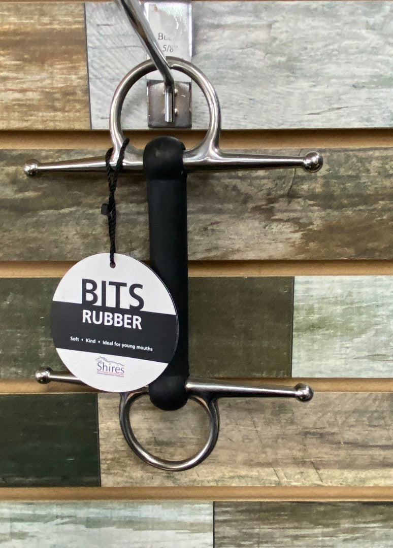 USED Shires Full Cheek Rubber Mullen 4.5"