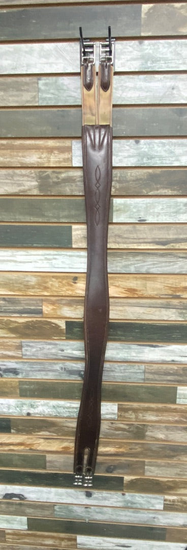 USED HFP Leather One End Elastic 54" Brown