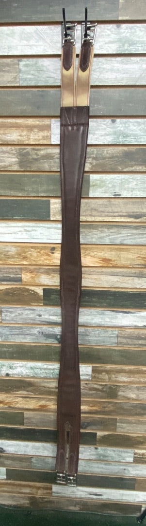 USED HFP Leather One End Elastic 54" Brown