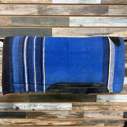 USED  Blanket Top Fleece Pad  Blue/Black
