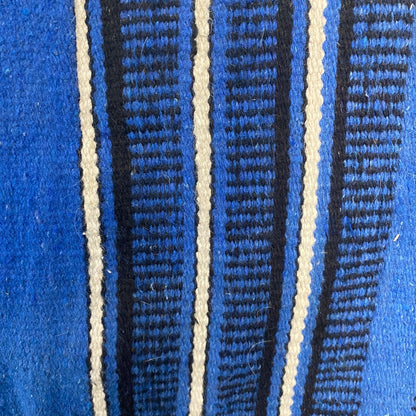 USED  Blanket Top Fleece Pad  Blue/Black