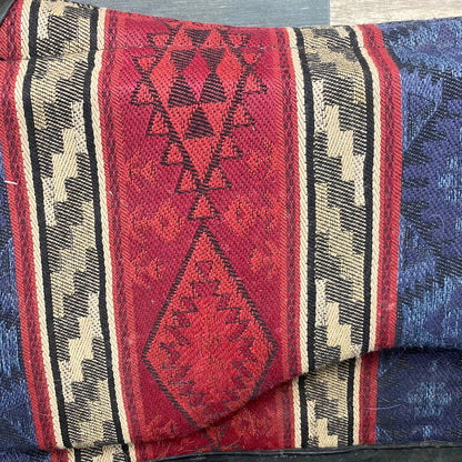 USED Reinsman Swayback Bridge Pad  Aztec