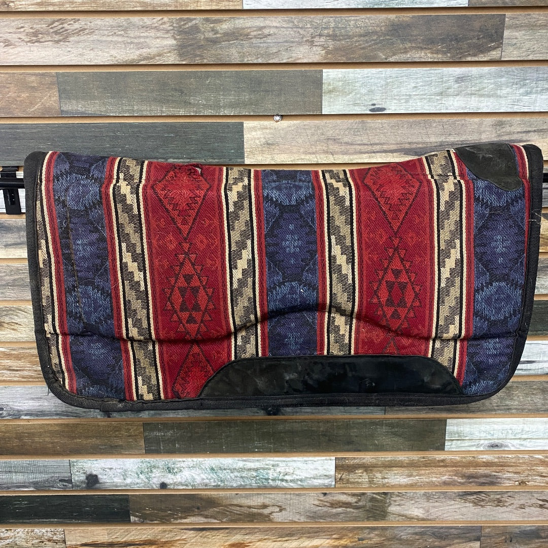 USED Reinsman Swayback Bridge Pad  Aztec