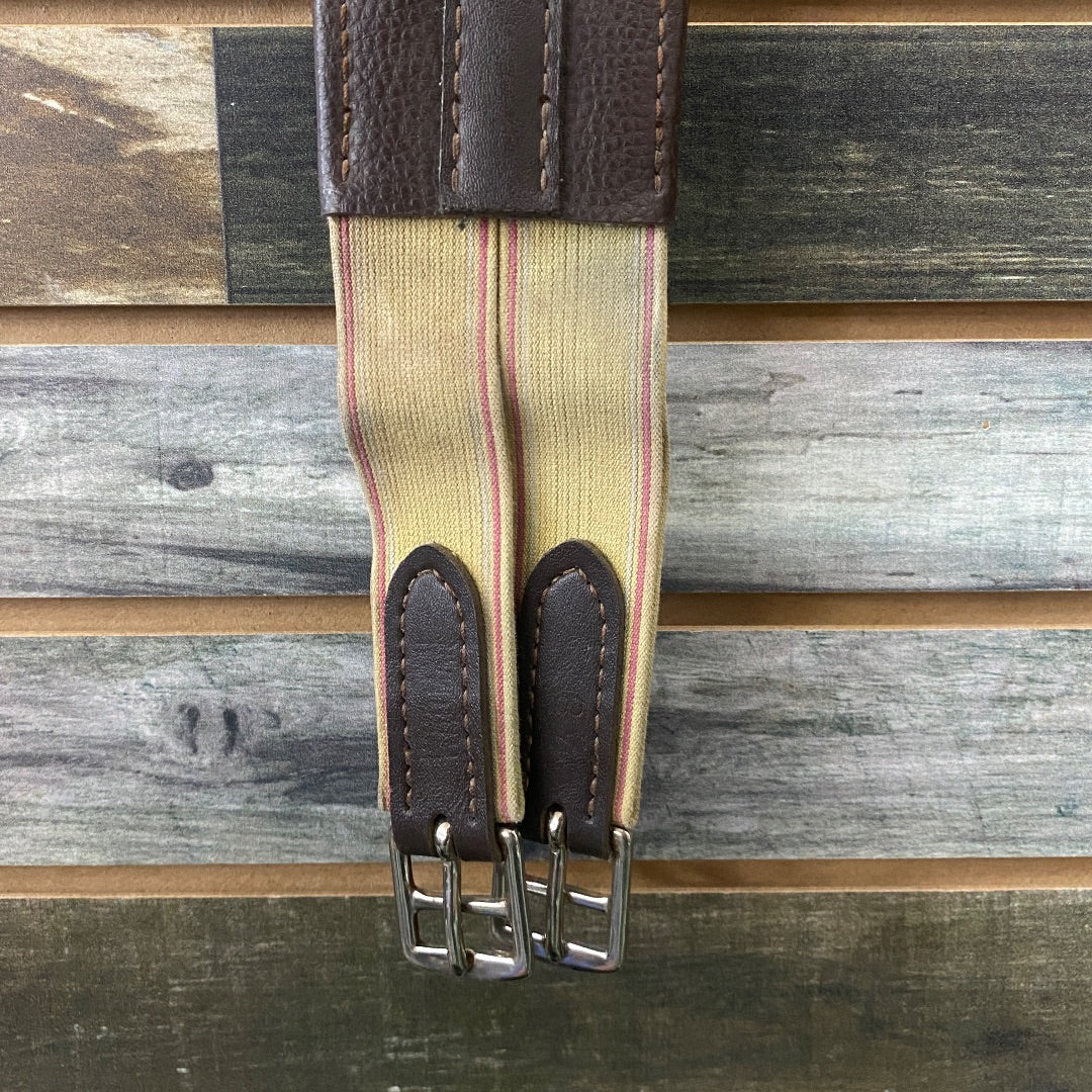 USED  Leather One End Elastic 48" Dark Brown