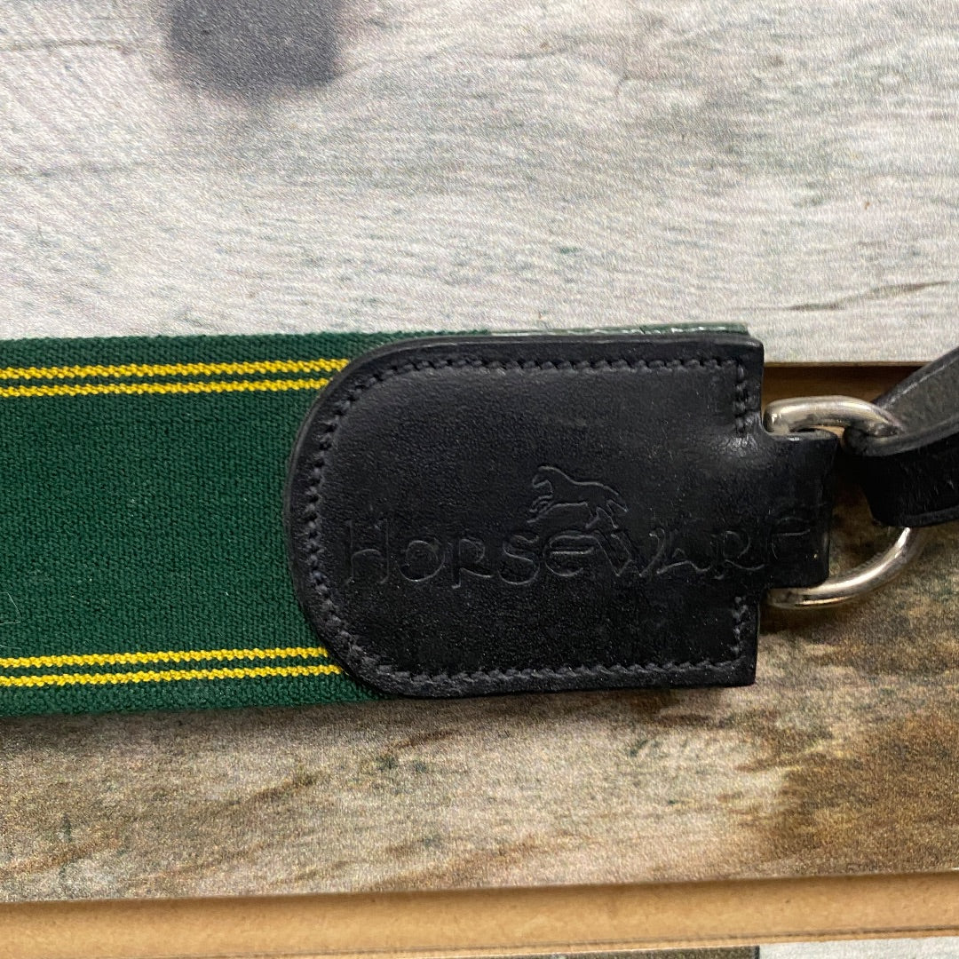 USED Horseware Tripping Collar Full Green/Yellow