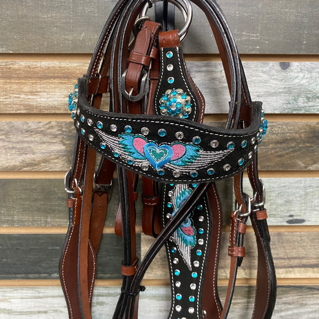 USED Stunning Barrel Saddle – 16" Seat, 7" Gullet