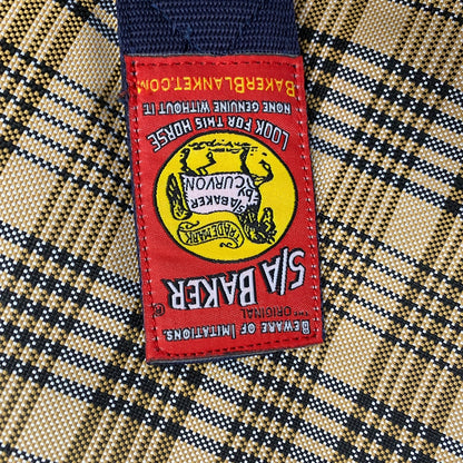 USED NWT 5/A Baker 220g Turnout Blanket 78" Plaid