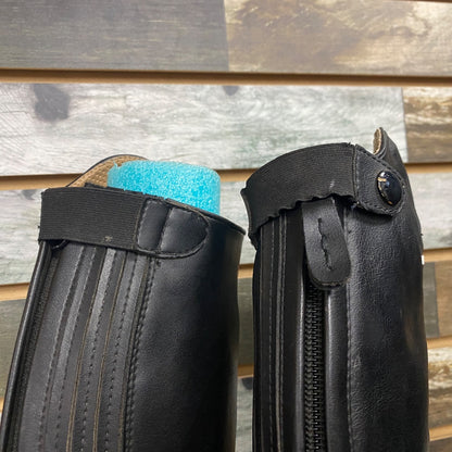 USED Horze Ladies Tall Feild Boots 5 Black