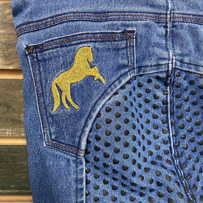 USED Horze Full Seat Breeches Jr Large Jean