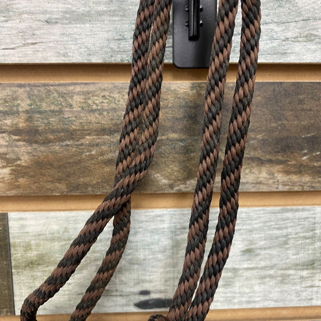USED Black & Brown Rope Halter
