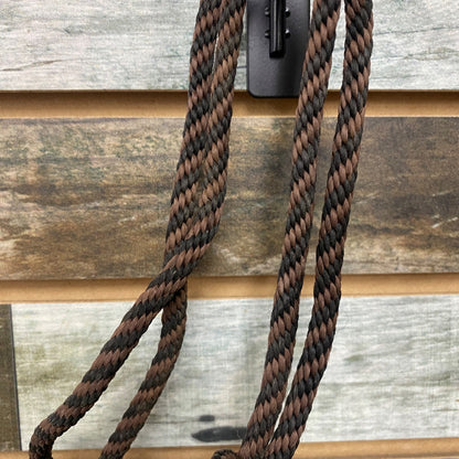 USED Black & Brown Rope Halter
